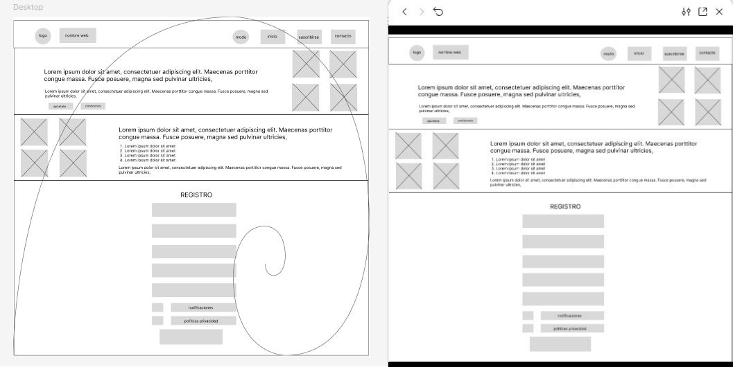 Wireframe vista deskpot